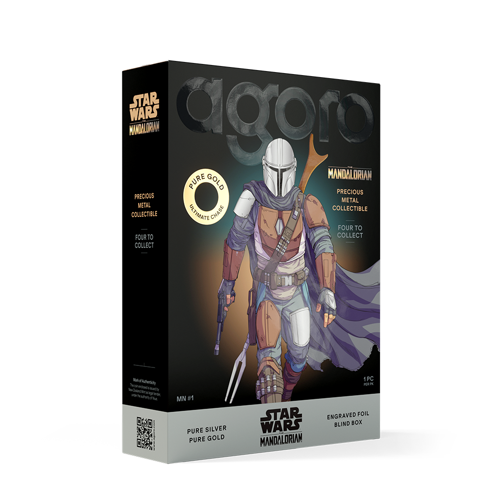 2026 $1 Star Wars: The Mandalorian - Pure Silver Coin Blind Box