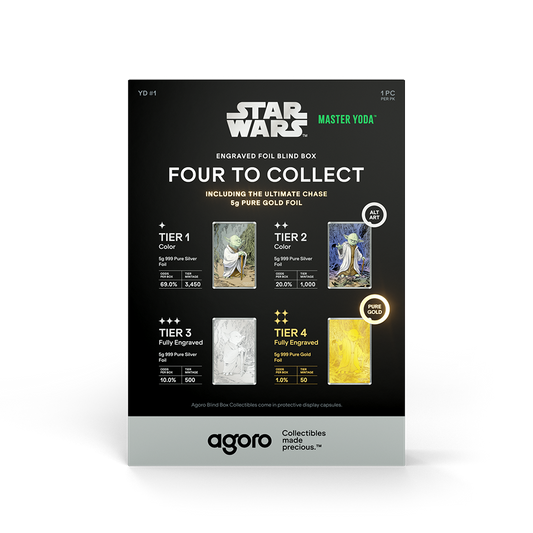 2026 $1 Star Wars: Master Yoda - Pure Silver Coin Blind Box