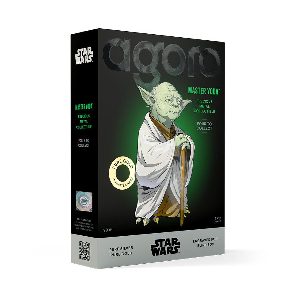2026 $1 Star Wars: Master Yoda - Pure Silver Coin Blind Box