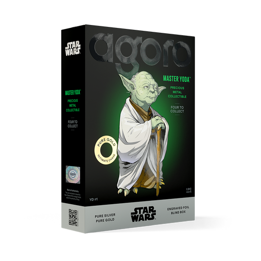 2026 $1 Star Wars: Master Yoda - Pure Silver Coin Blind Box
