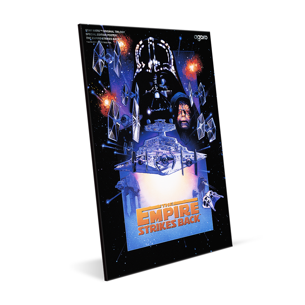 2025 $2 Star Wars™ Original Trilogy Special Edition Movie Posters: The Empire Strikes Back - Pure Silver Foil