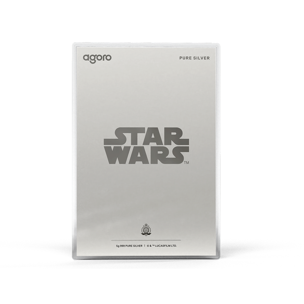 2026 $1 Star Wars Sketch Art: Darth Vader - Pure Silver Foil