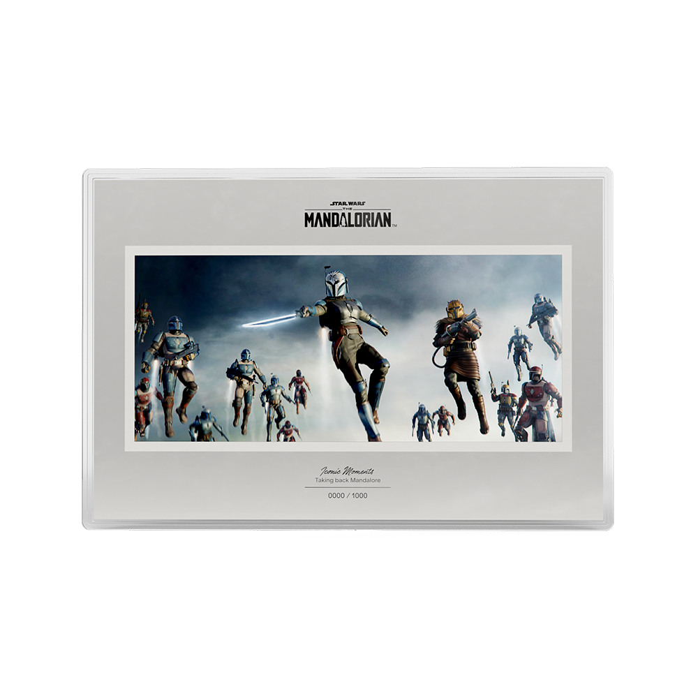 2026 $2 Star Wars™ Legends of Mandalore - Taking Back Mandalore - Pure Silver Foil