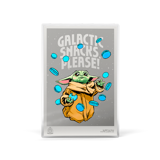 2026 $1 Star Wars The Mandalorian™ - Wanted: Grogu - Pure Silver Foil