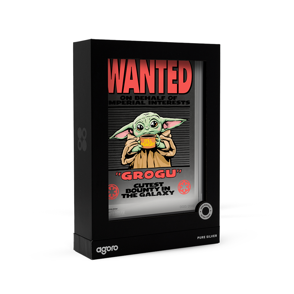 2026 $1 Star Wars The Mandalorian™ - Wanted: Grogu - Pure Silver Foil