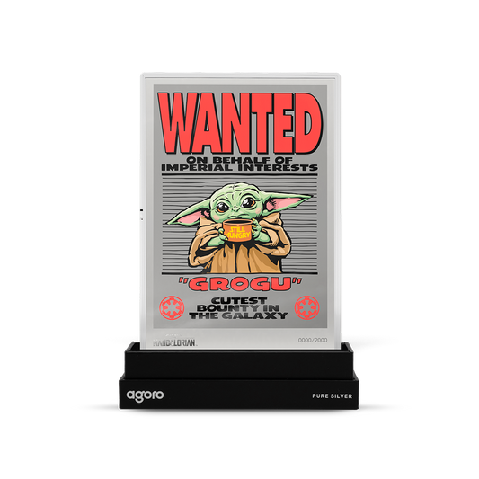 2026 $1 Star Wars The Mandalorian™ - Wanted: Grogu - Pure Silver Foil