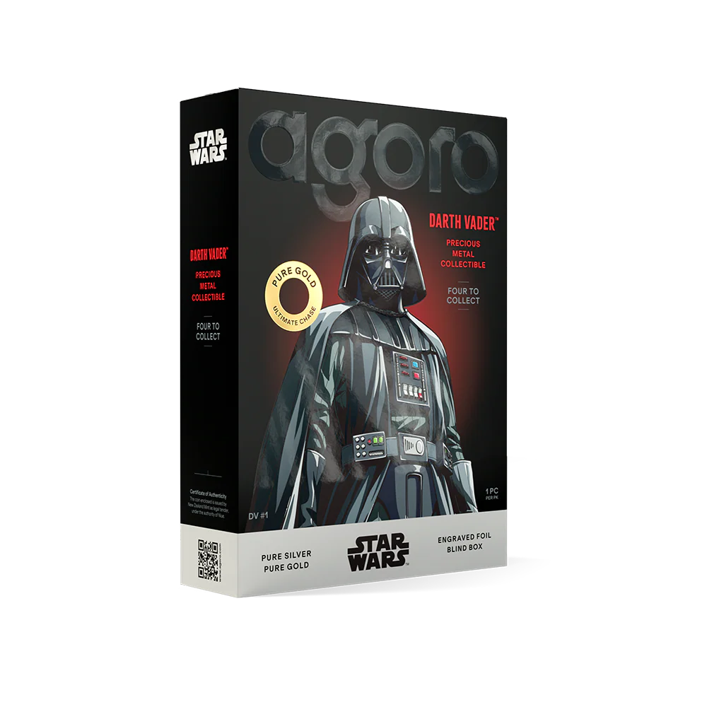 2025 $1 Star Wars™ Darth Vader - Pure Silver Foil Blind Box