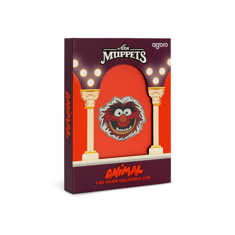 2025 $2 The Muppets 70th Anniversary Series: Animal - Pure Silver Coin