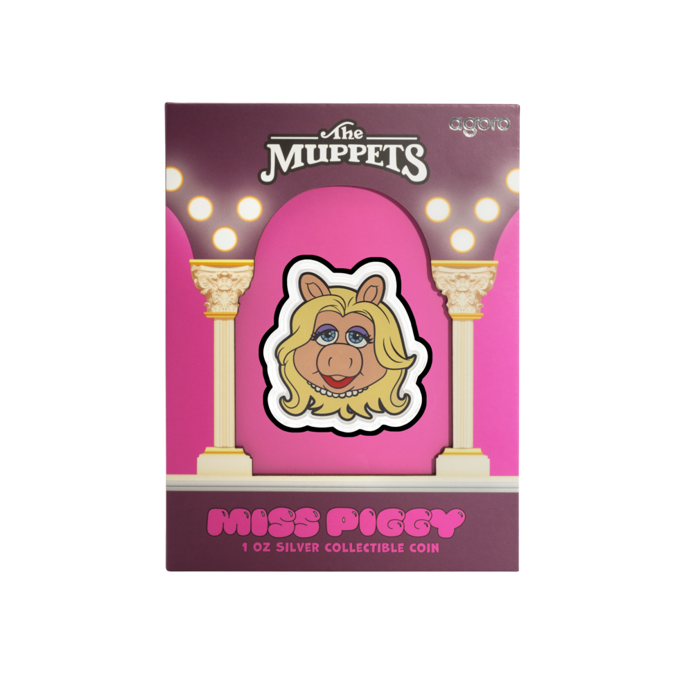 2025 $2 The Muppets 70th Anniversary Series: Miss Piggy - Pure Silver Coin