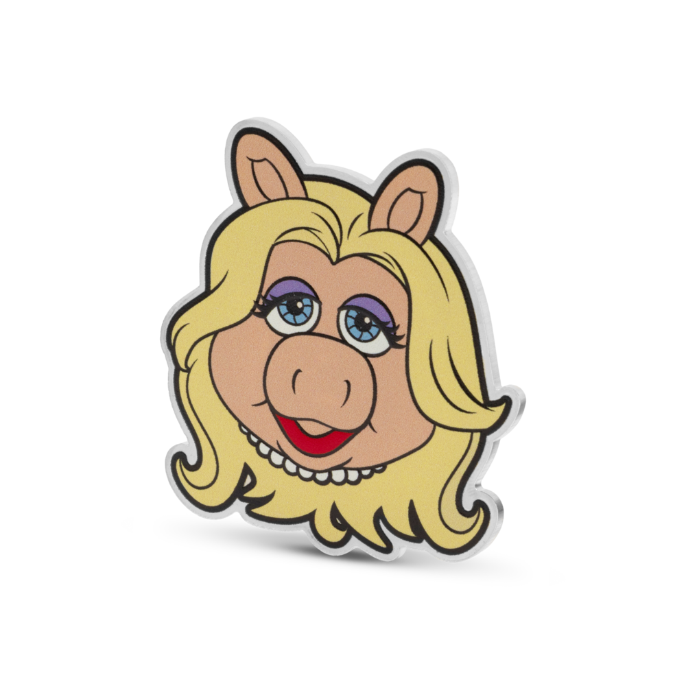 2025 $2 The Muppets 70th Anniversary Series: Miss Piggy - Pure Silver Coin