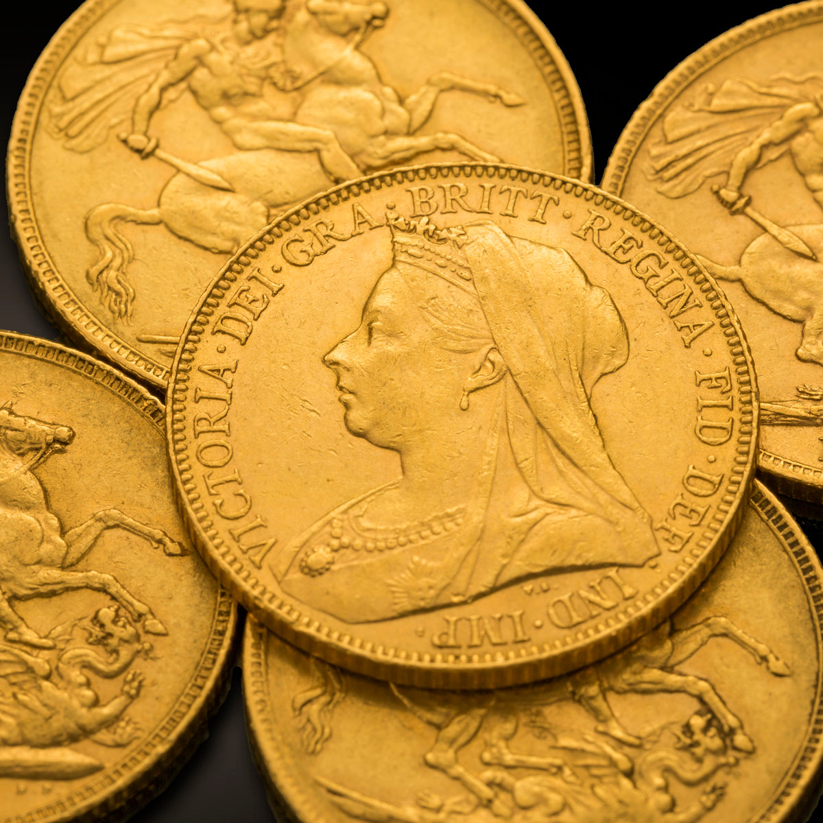 Gold Sovereigns (Various Years)