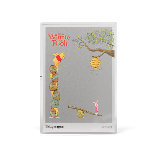 2026 $1 Disney Winnie the Pooh: Winnie & Piglet - Pure Silver Foil