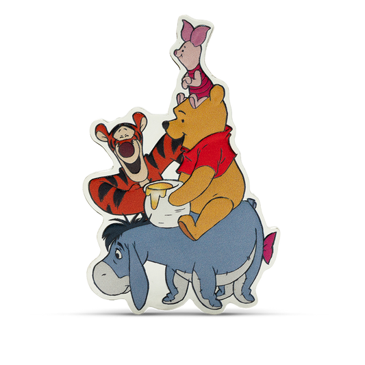 2025 $2 Winnie the Pooh: Friends Love Hunny Too - Pure Silver Coin