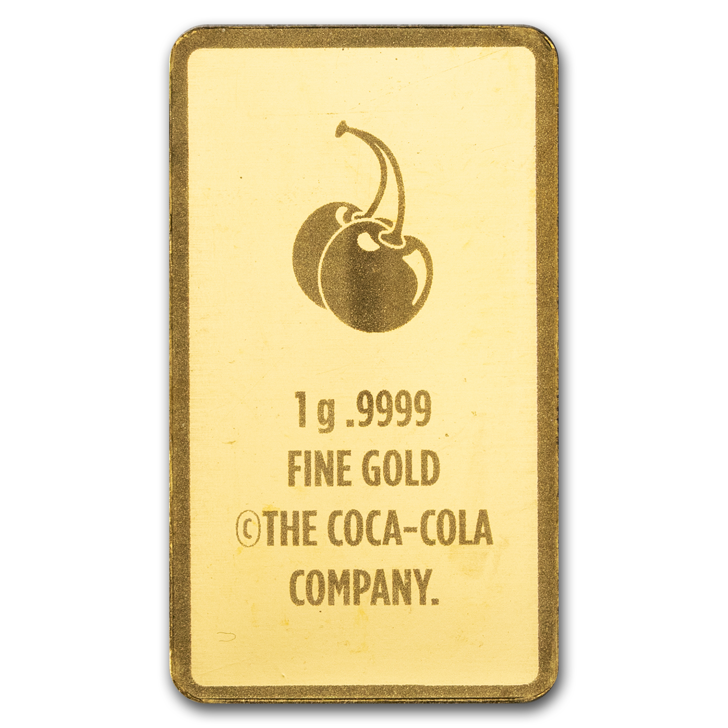 Cherry Coke™ 40th Anniversary 1g Pure Gold Bar