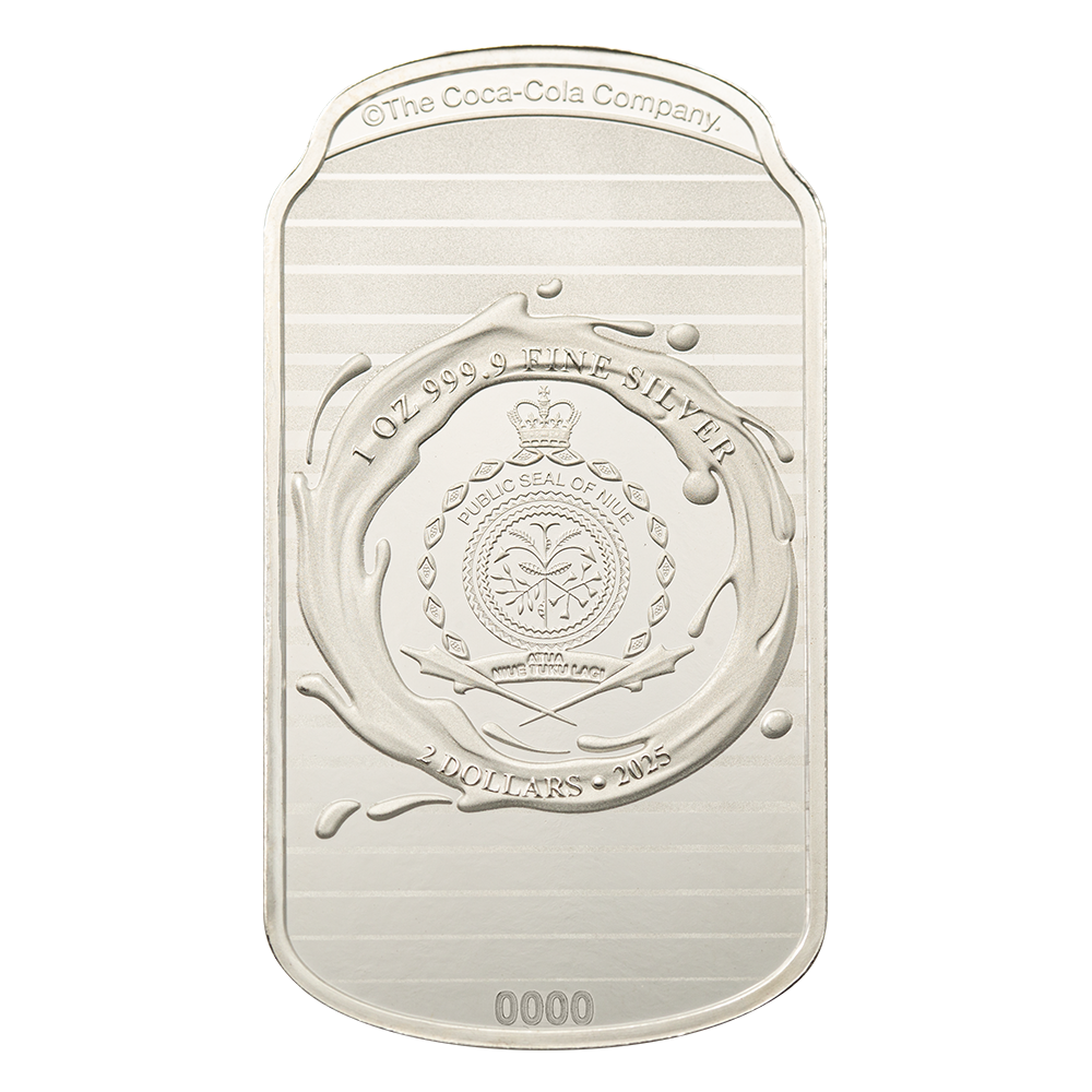 2025 $2 Cherry Coke™ 40th Anniversary - Pure Silver Coin