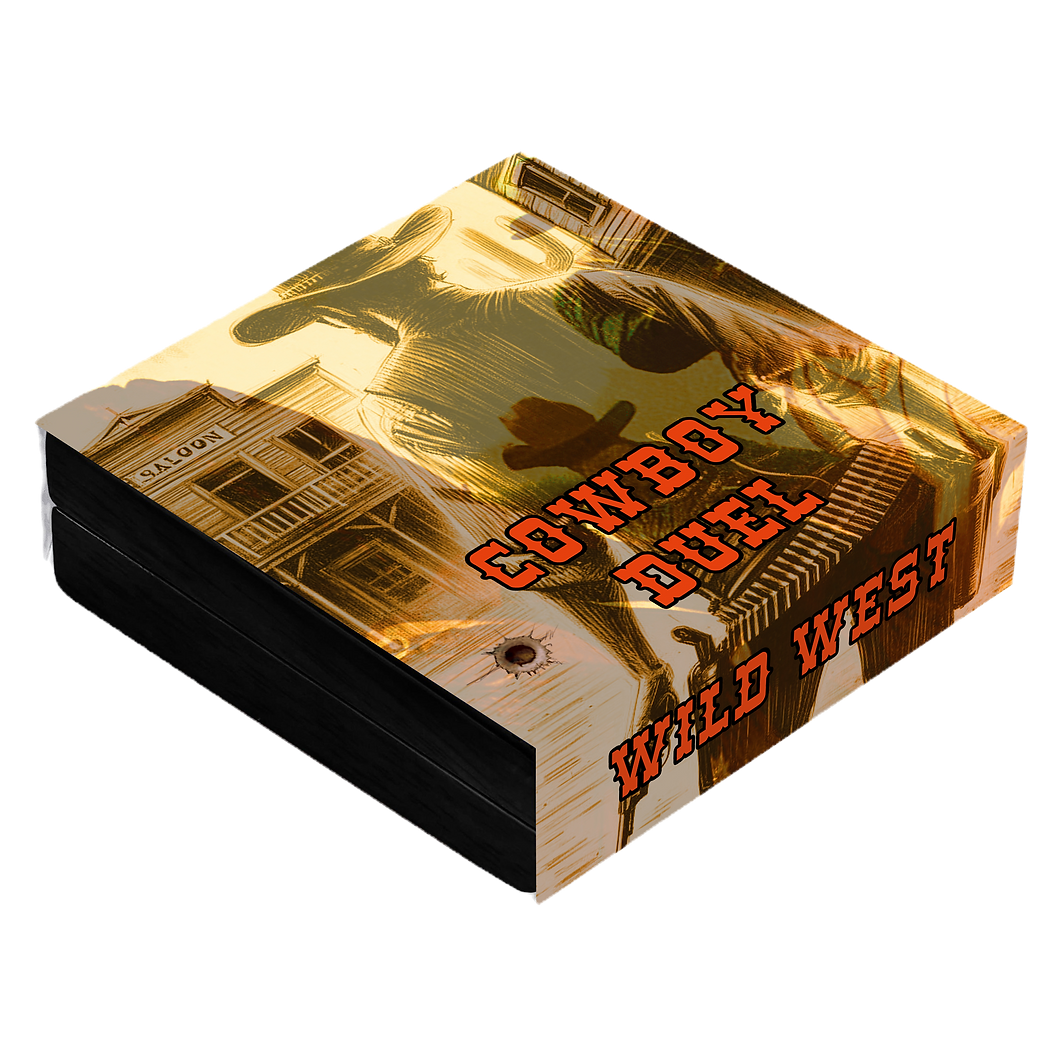 2024 2000 Francs Cowboy Duel - Pure Silver Coin