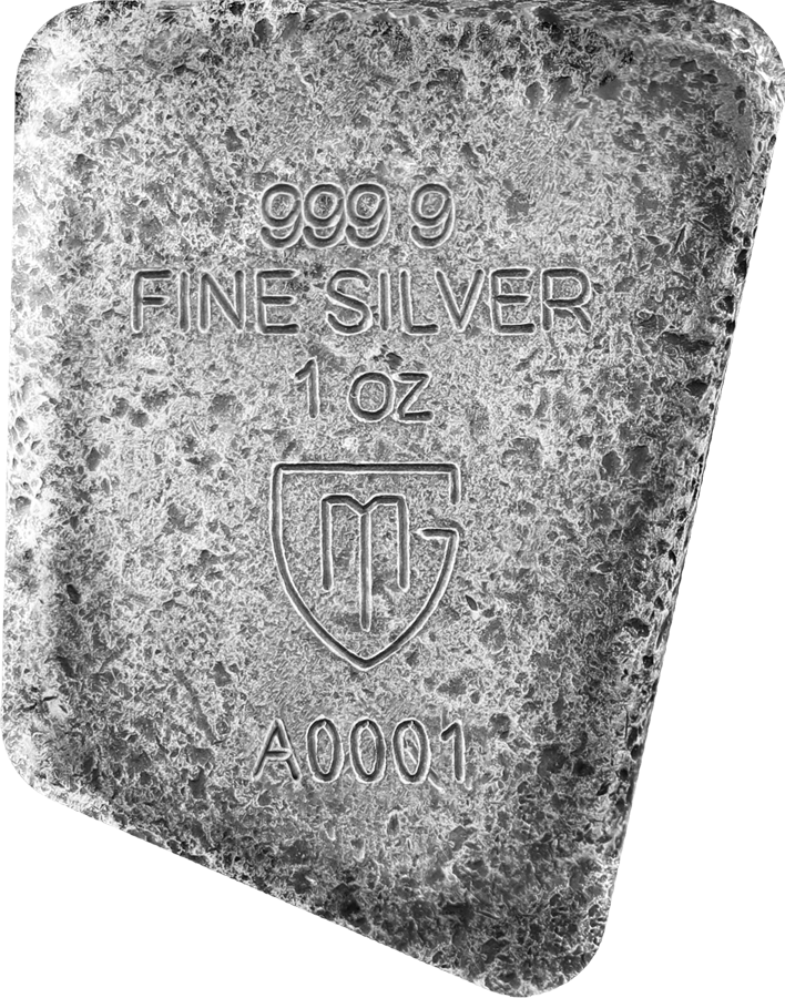 Algiz – 1 oz Pure Silver Cast Rune