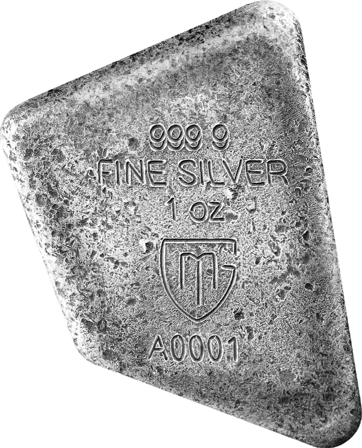 Ansuz – 1 oz Pure Silver Cast Rune