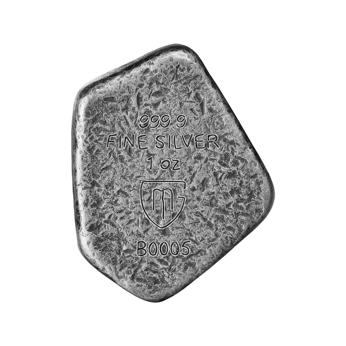 Ehwaz – 1 oz Pure Silver Cast Rune