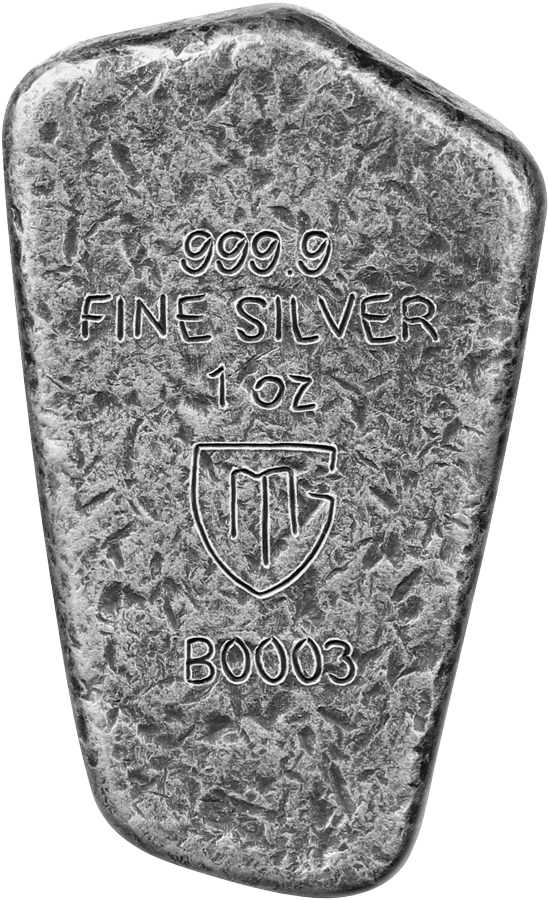 Laguz – 1 oz Pure Silver Cast Rune