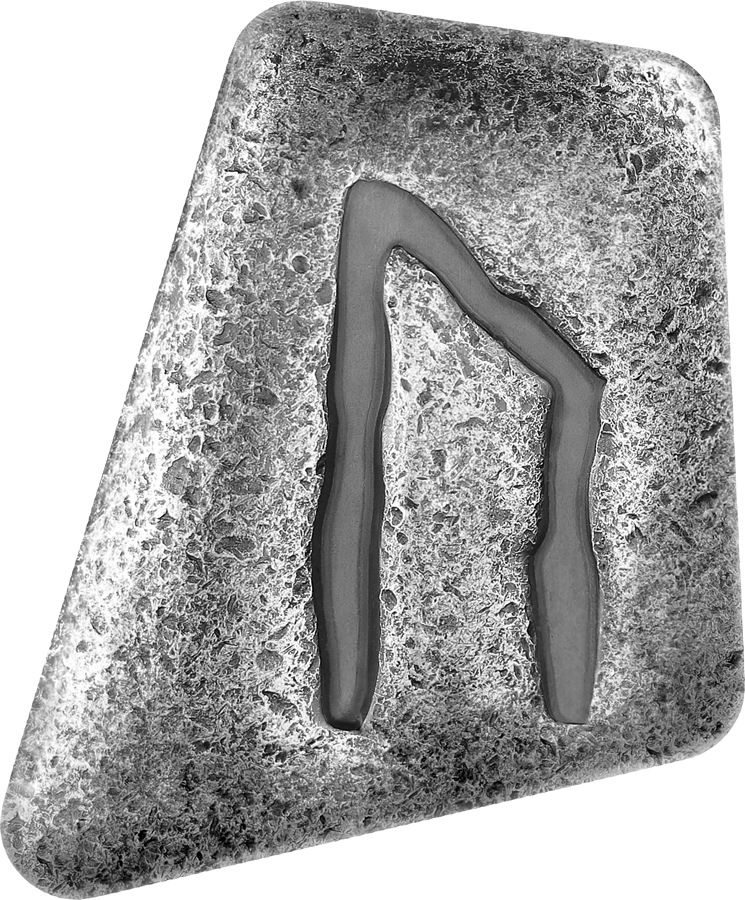 Runes - 1 oz Pure Silver Cast 6-Rune Set