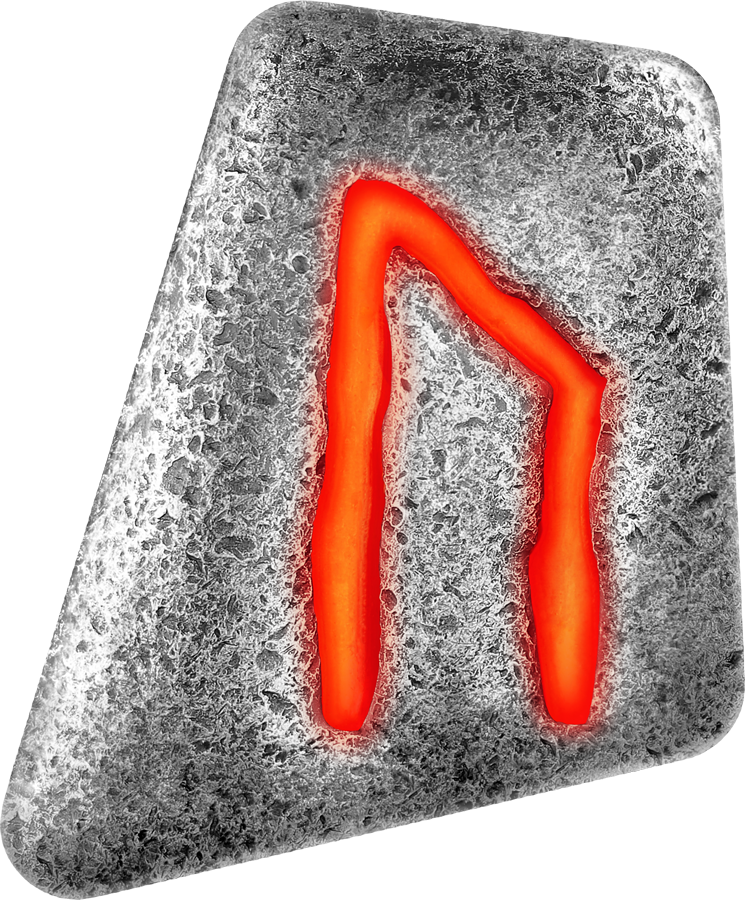 Runes - 1 oz Pure Silver Cast 6-Rune Set