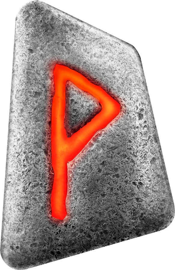 Runes - 1 oz Pure Silver Cast 6-Rune Set