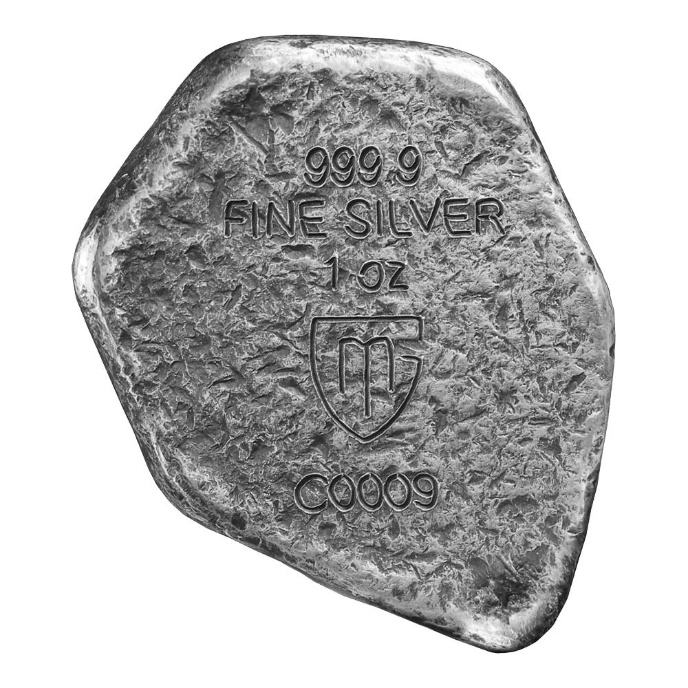 Kenaz 1 oz Pure Silver Cast Rune