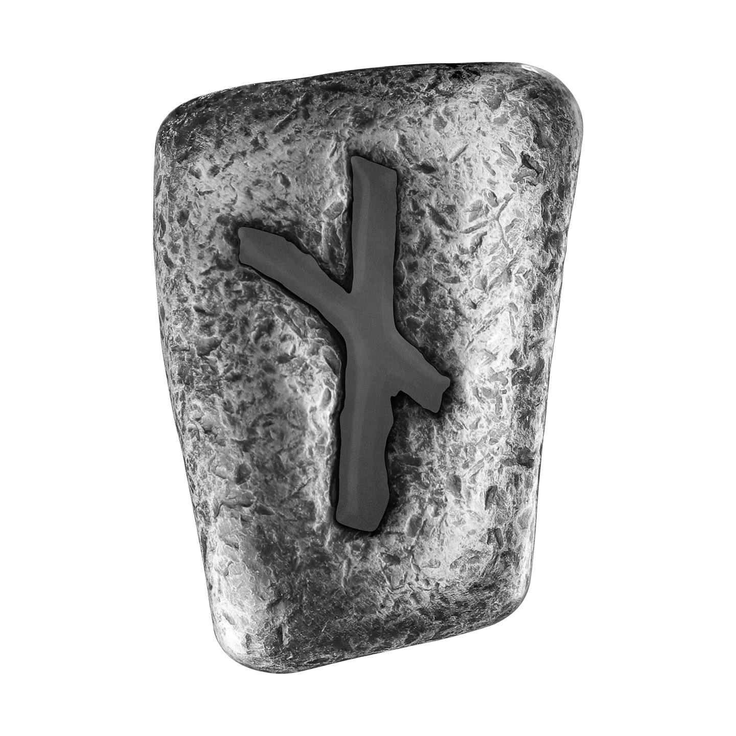 Naudiz – 1 oz Pure Silver Cast Rune