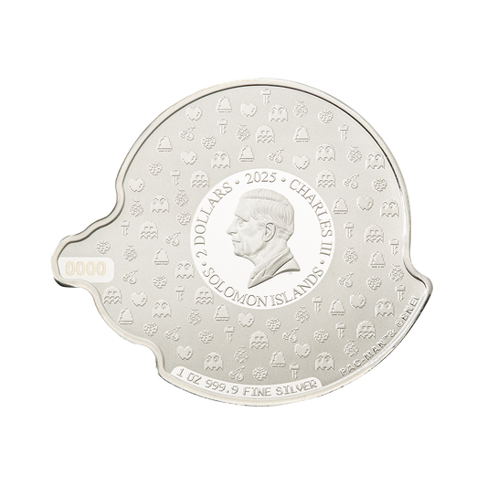 2025 $2 PAC-MAN™45th Anniversary - Pure Silver Coin