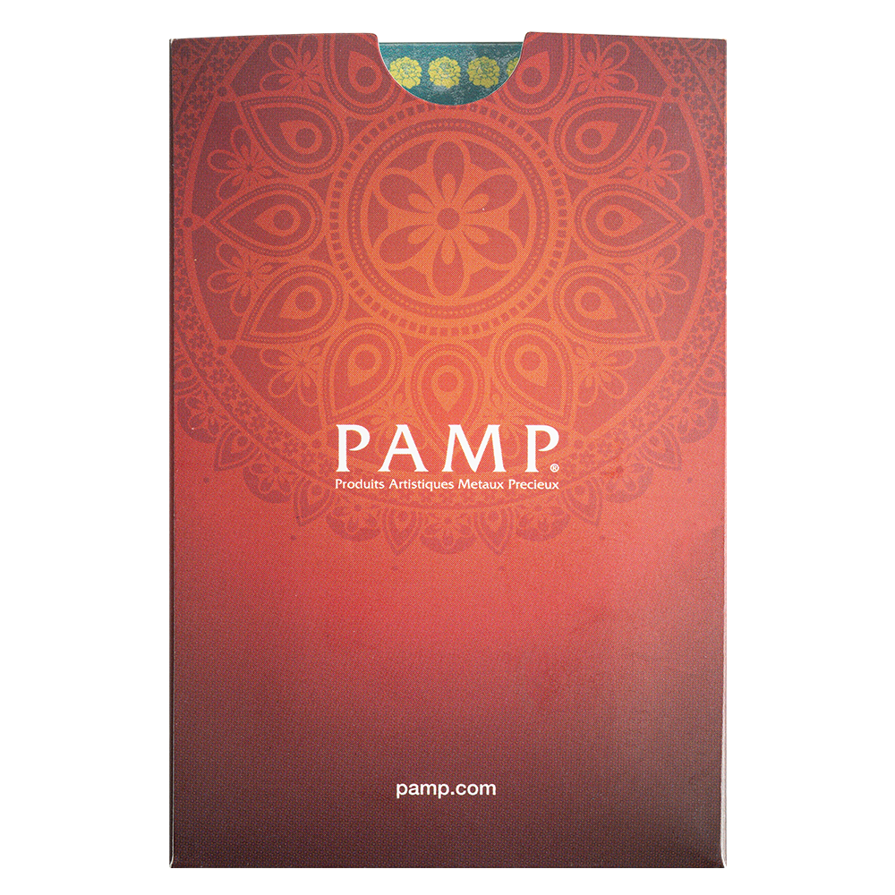 Diwali Lakshmi & Rangoli - 5g Pure Gold Bar