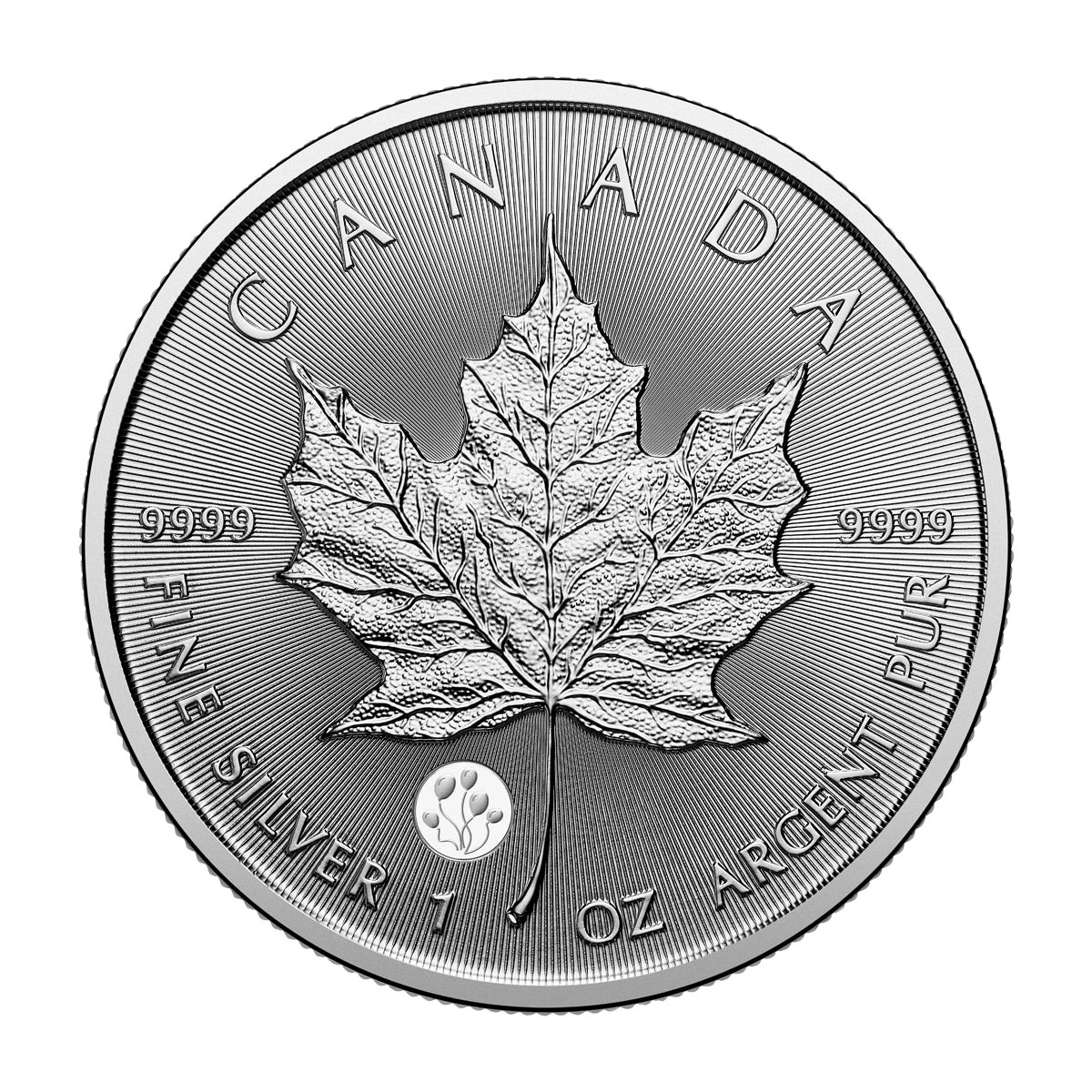 2026 $5 Treasured Silver Maple Leaf: Celebration Privy Mark - Pure Silver Coin