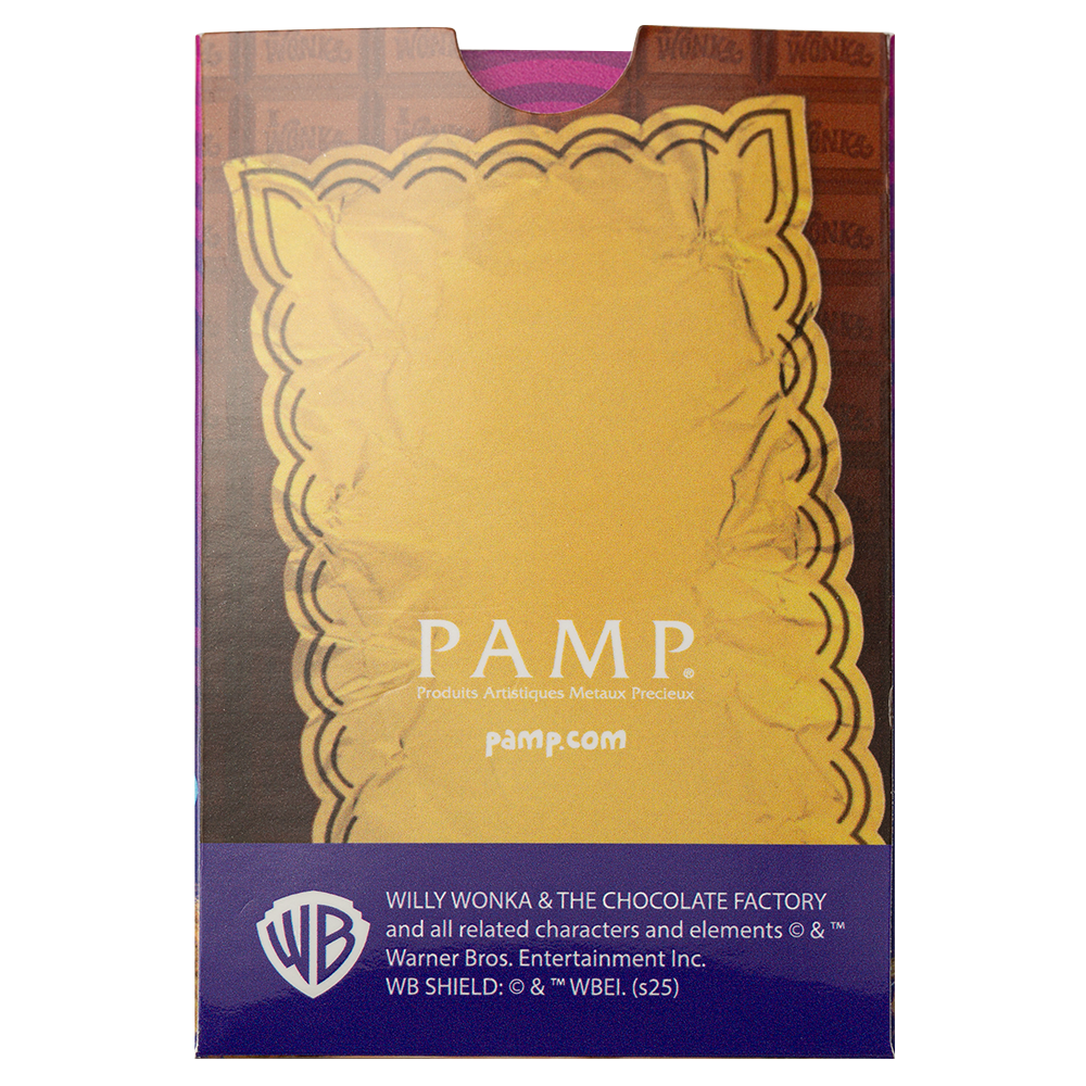 Willy Wonka & The Chocolate Factory - 5g Pure Gold Bar