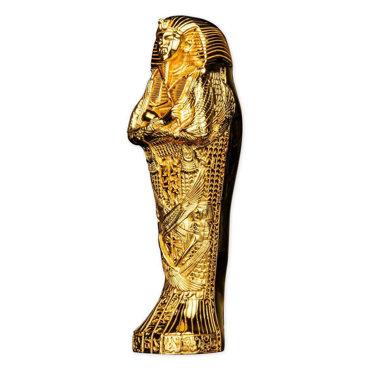 2022 $10 Tutankhamun's Sarcophagus - Pure Silver Shaped Coin