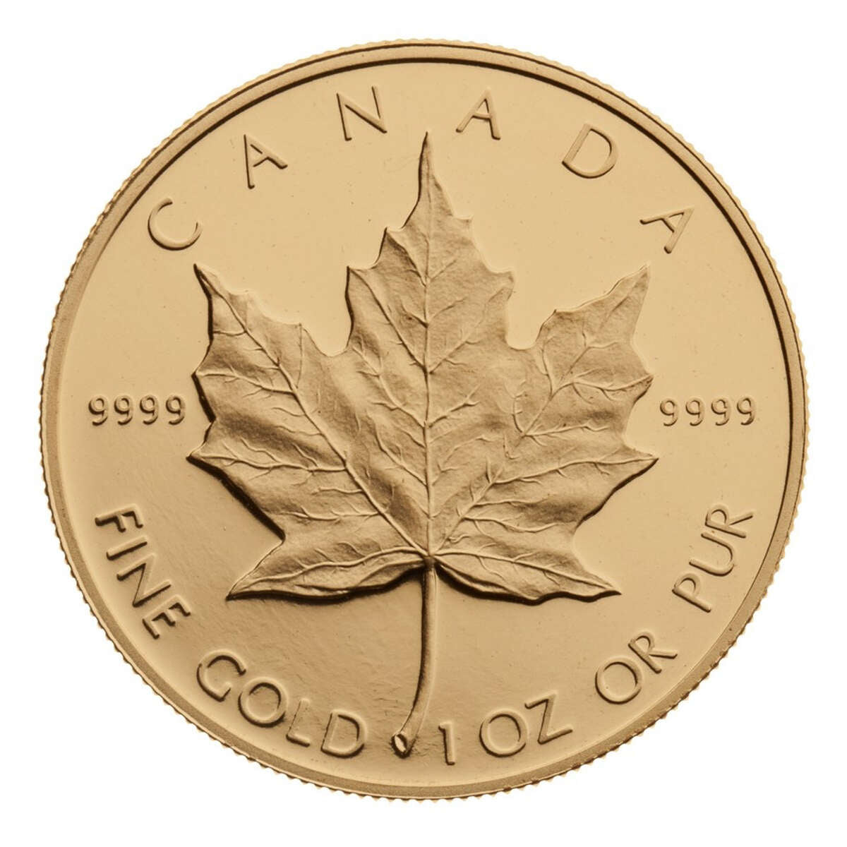 1989 $50 Maple Leaf, 10th Anniversary - Pure Gold Coin Default Title