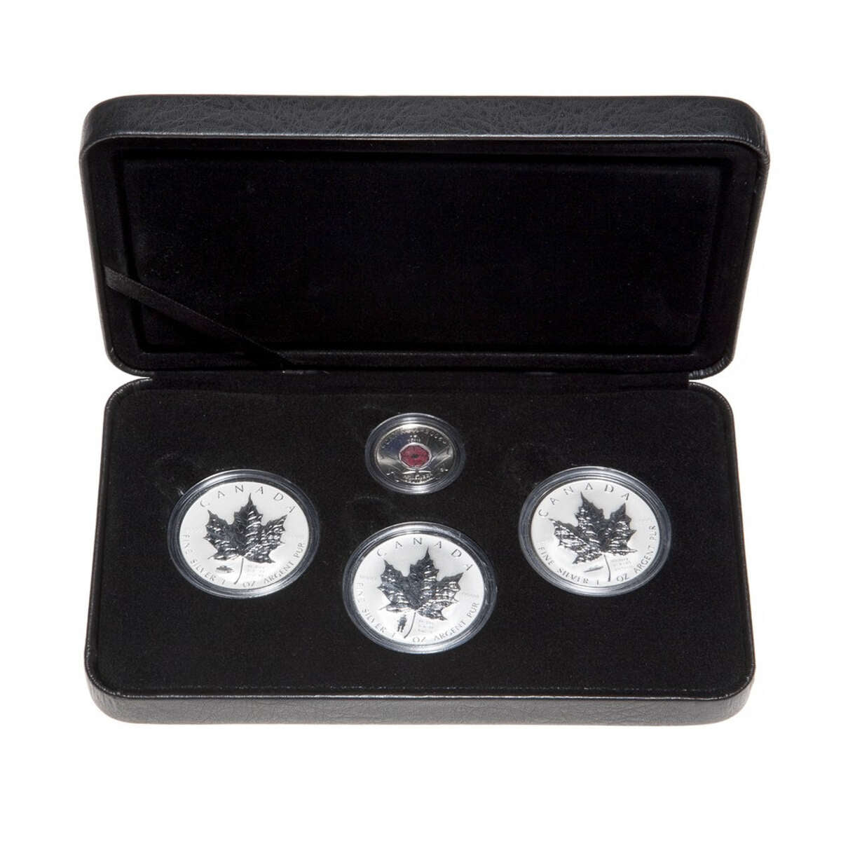 2005 $5 Legacy of Liberty - Pure Silver 4-Coin Set