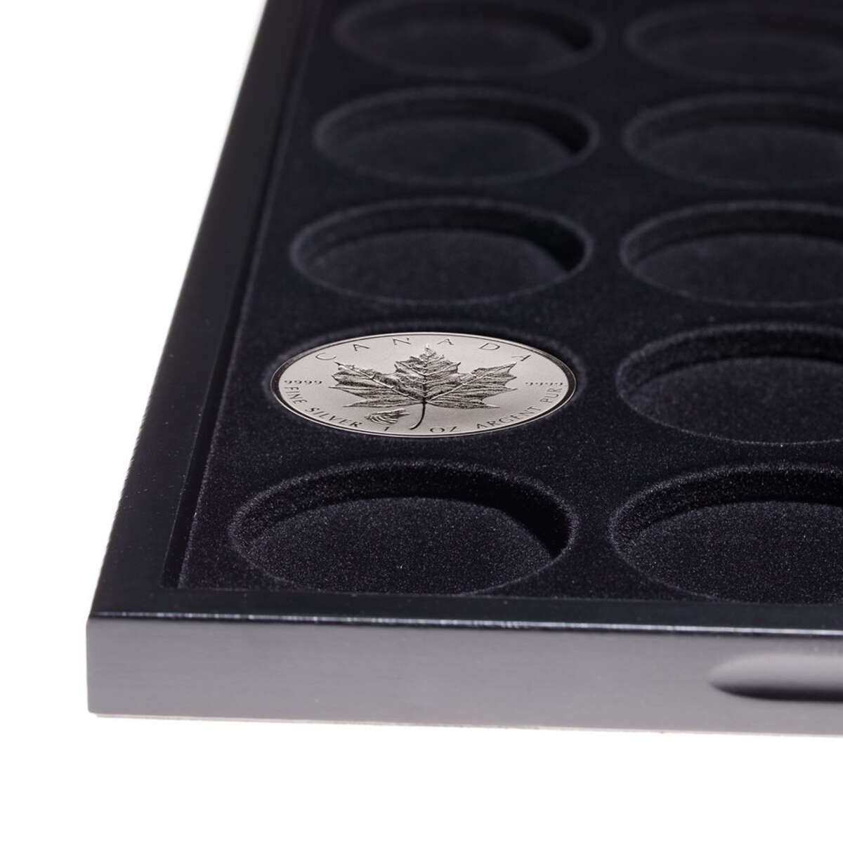 Silver Bullion Presentation Case Additional Tray - Maple Leaf