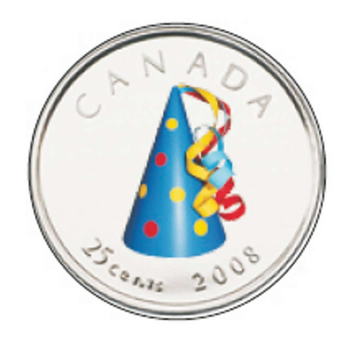 2008 Birthday Gift Set with Coloured 25c Default Title