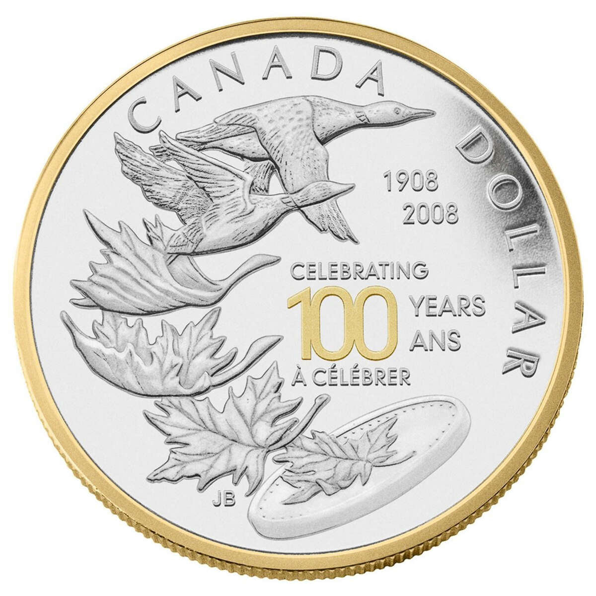 2008 $1 The Royal Canadian Mint, 100th Anniversary - Sterling