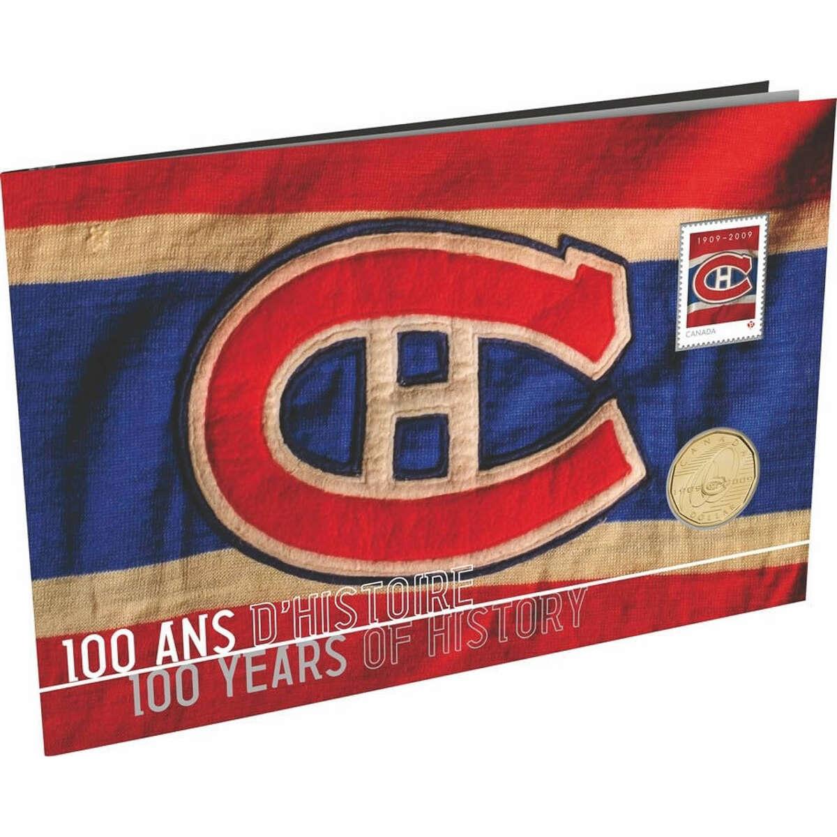 1909-2009 : Montreal Canadiens - Canada Postage Stamp