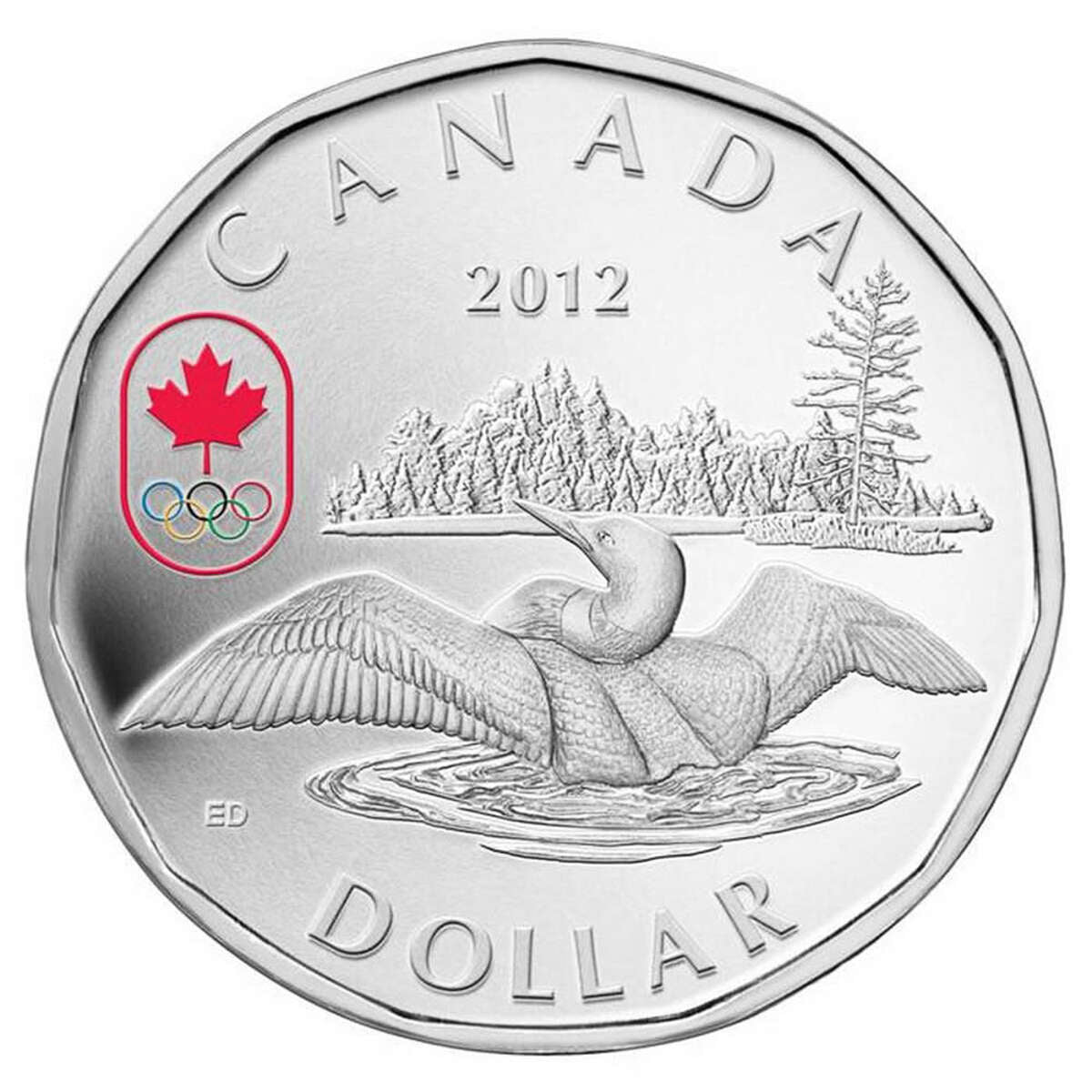 2012 $1 Lucky Loonie - Pure Silver Dollar Default Title