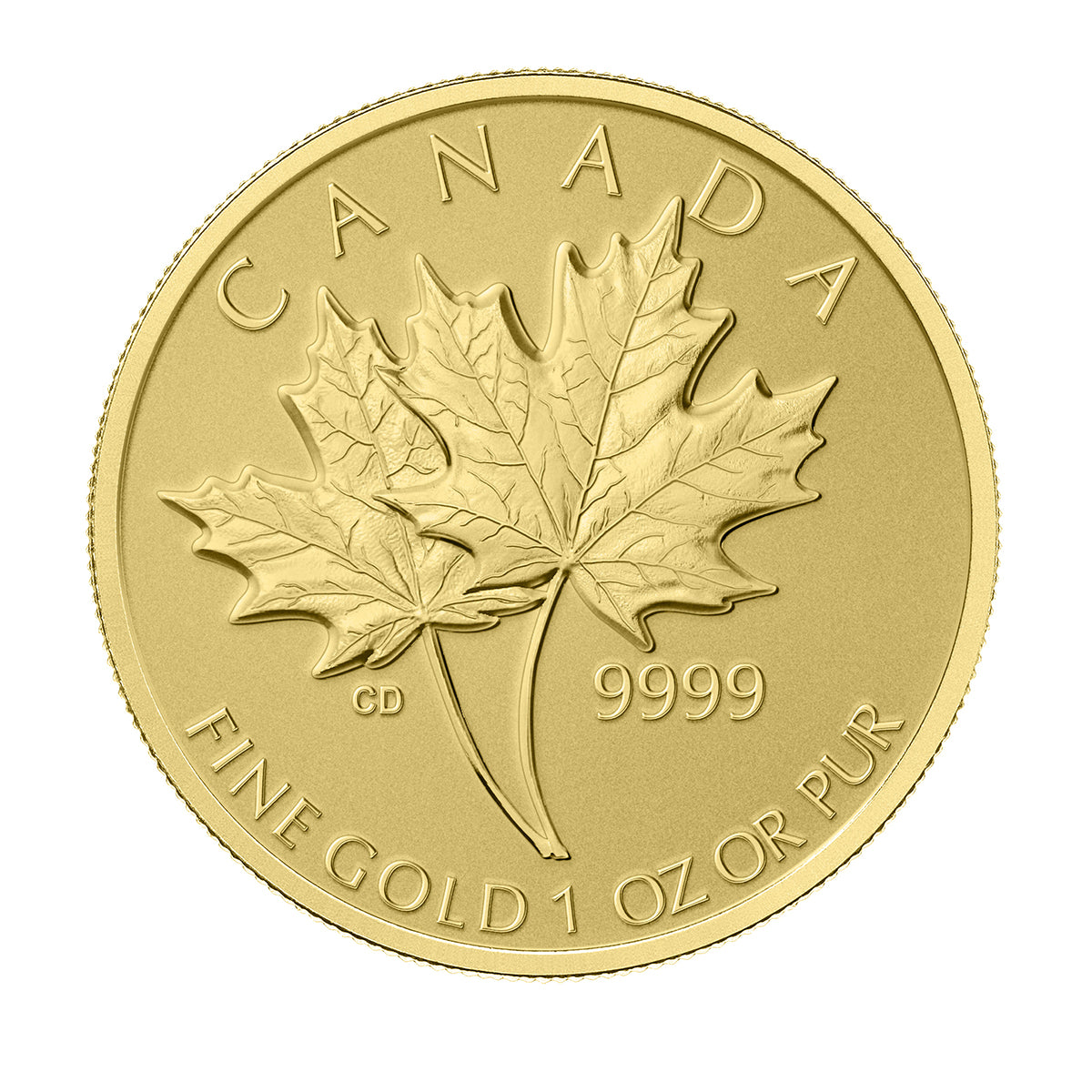 2013 The Maple Leaf - Pure Gold Fractional Set