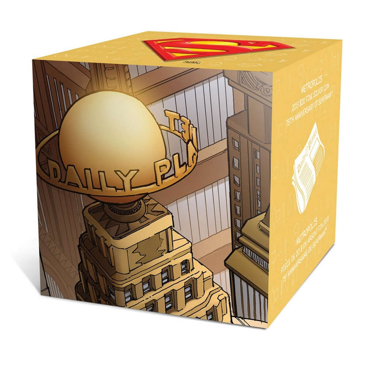 2013 $20 75th Anniversary of Superman™: Metropolis - Pure Silver Coin Default Title