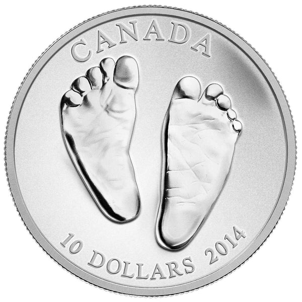 2014 $10 Welcome to the World - Pure Silver Coin Default Title