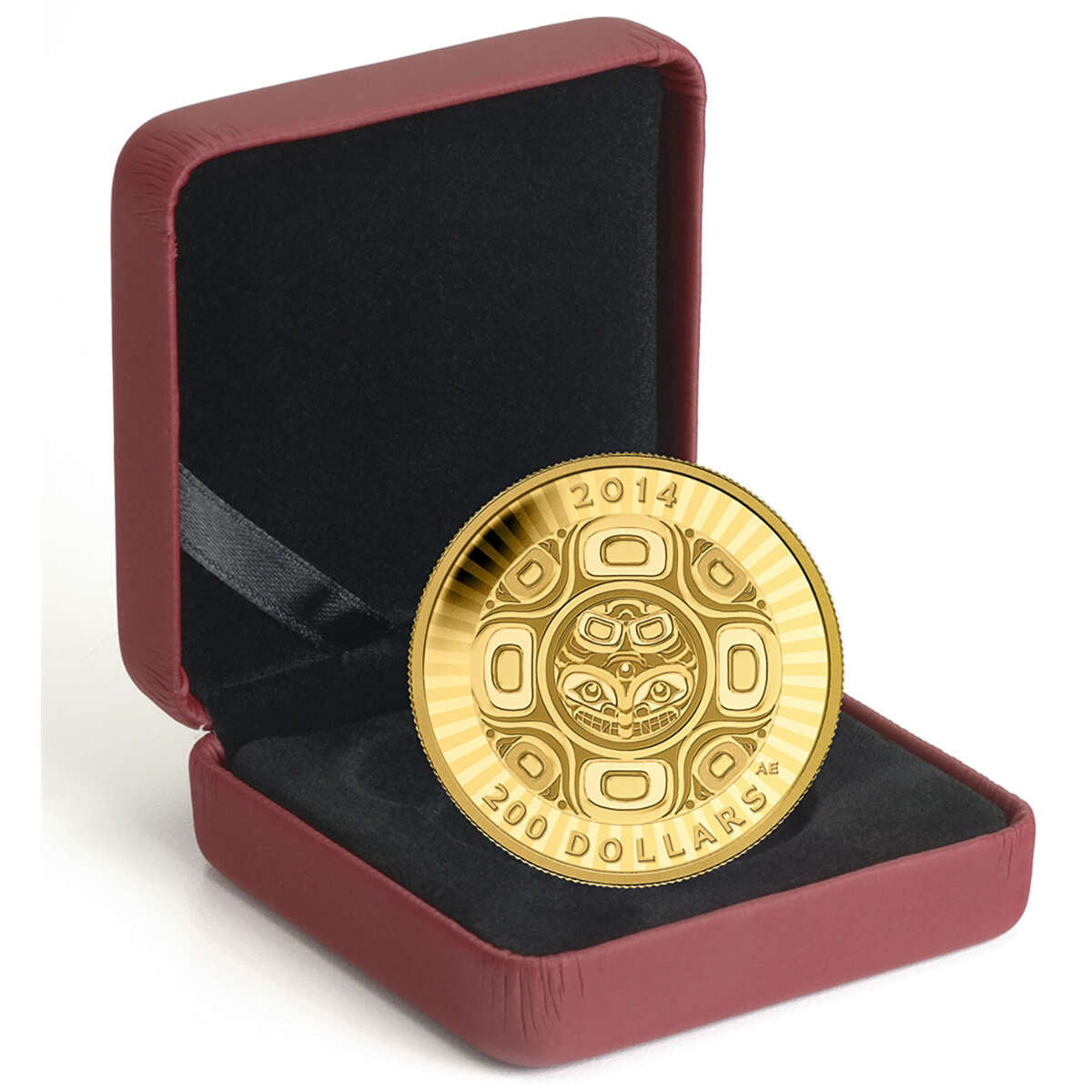 2014 $200 Interconnections: Sea - The Orca - Pure Gold Coin Default Title