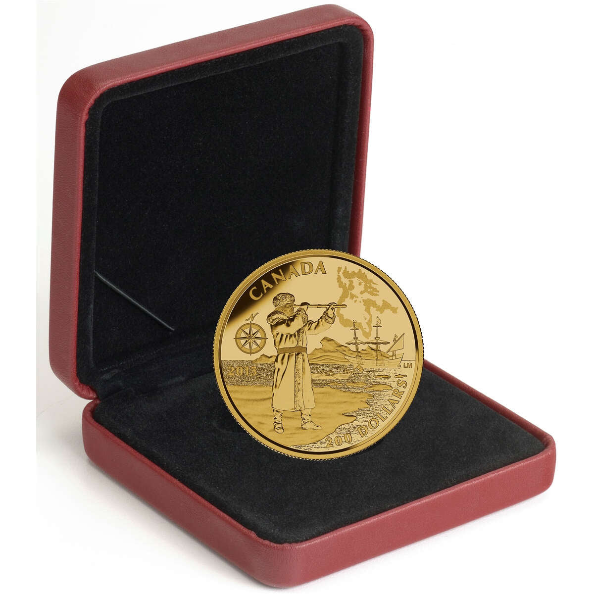 2015 $200 Great Canadian Explorers: Henry Hudson - Pure Gold Coin Default Title