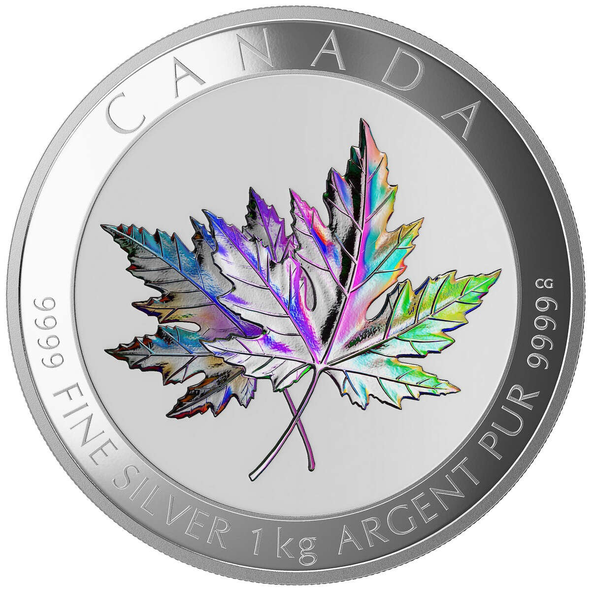 2015 $250 Maple Leaf Forever - Pure Silver Kilo Coin Default Title