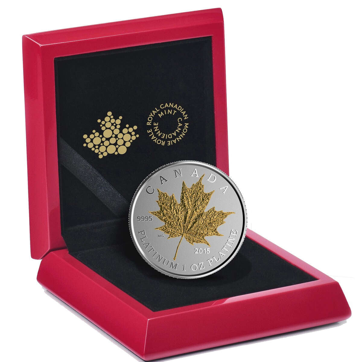 2015 $300 Maple Leaf Forever - Pure Platinum Coin Default Title