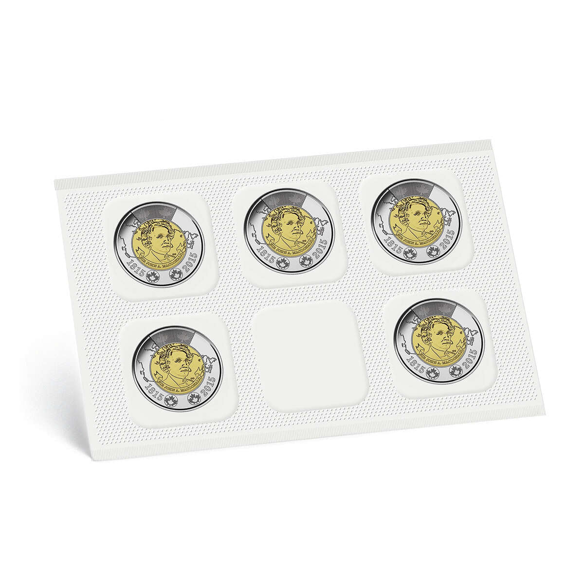 2015 $2 The Birth of Sir John A. Macdonald, 200th Anniversary - 5 Pack