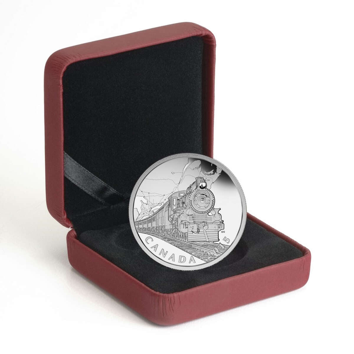 2015 $20 The Canadian Home Front: Transcontinental Railroad - Pure Silver Coin Default Title